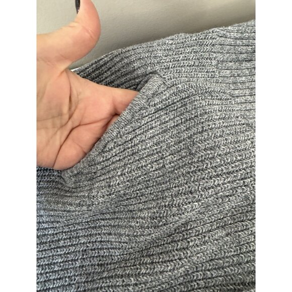 American Eagle Womens XS Professor Academia Button Down Knit Cardigan Collegiate - Picture 6 of 8